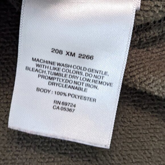 Columbia Olive Green Quarter Zip Pullover - Picture 6 of 6